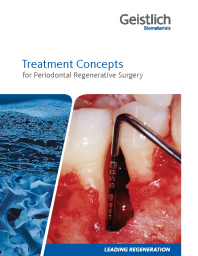 Treatment concept for periodontal surgery
