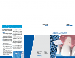 Geistlich Mucograft® – Treatment concepts for soft-tissue regeneration