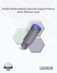 Protocolo de Fresado – Implante Recto